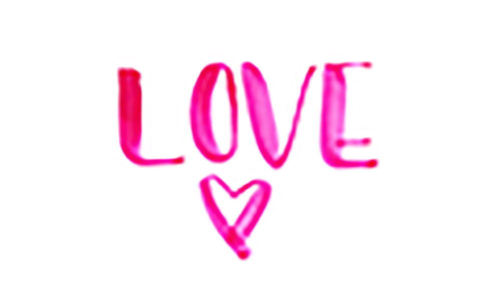 Love, Liebe, handlettering, Lettering, Brushlettering, Kalligrafie, Herz