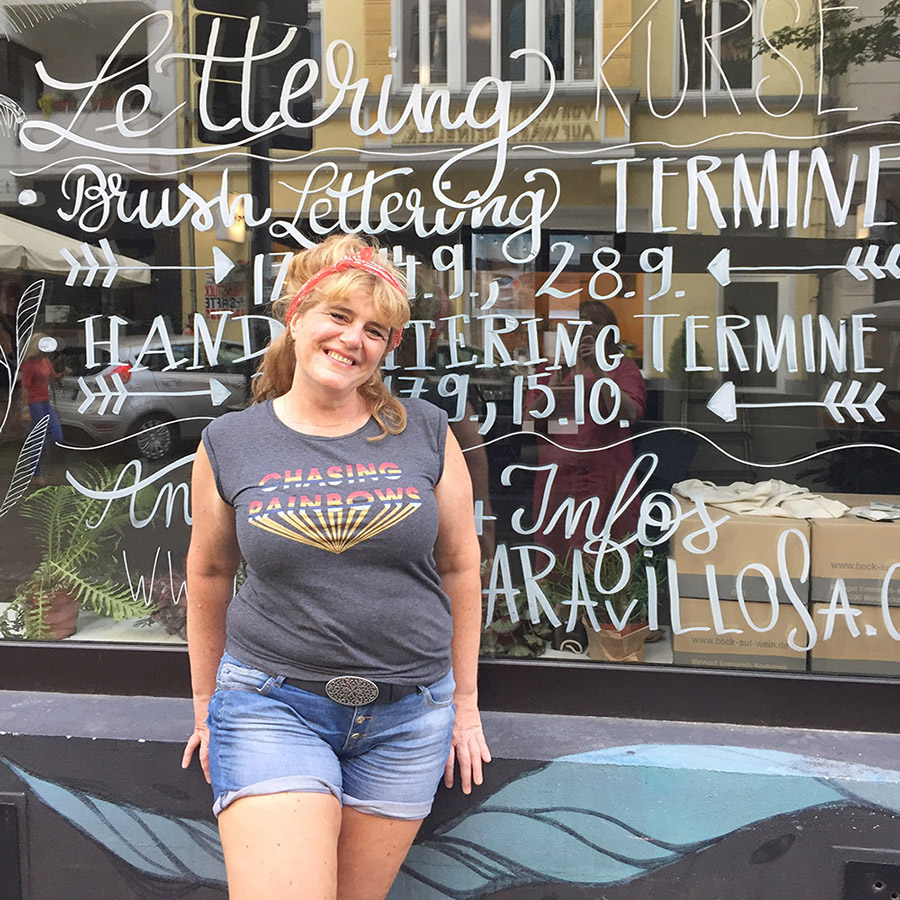 Anleitungen fürs Lettering - die Kunst der schönen Schrift