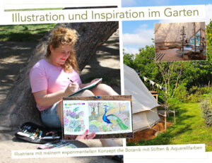 Malen Skizzieren Garten Illustrationen Workshop